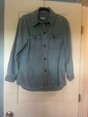 LOFT Light Wash Denim Jacket